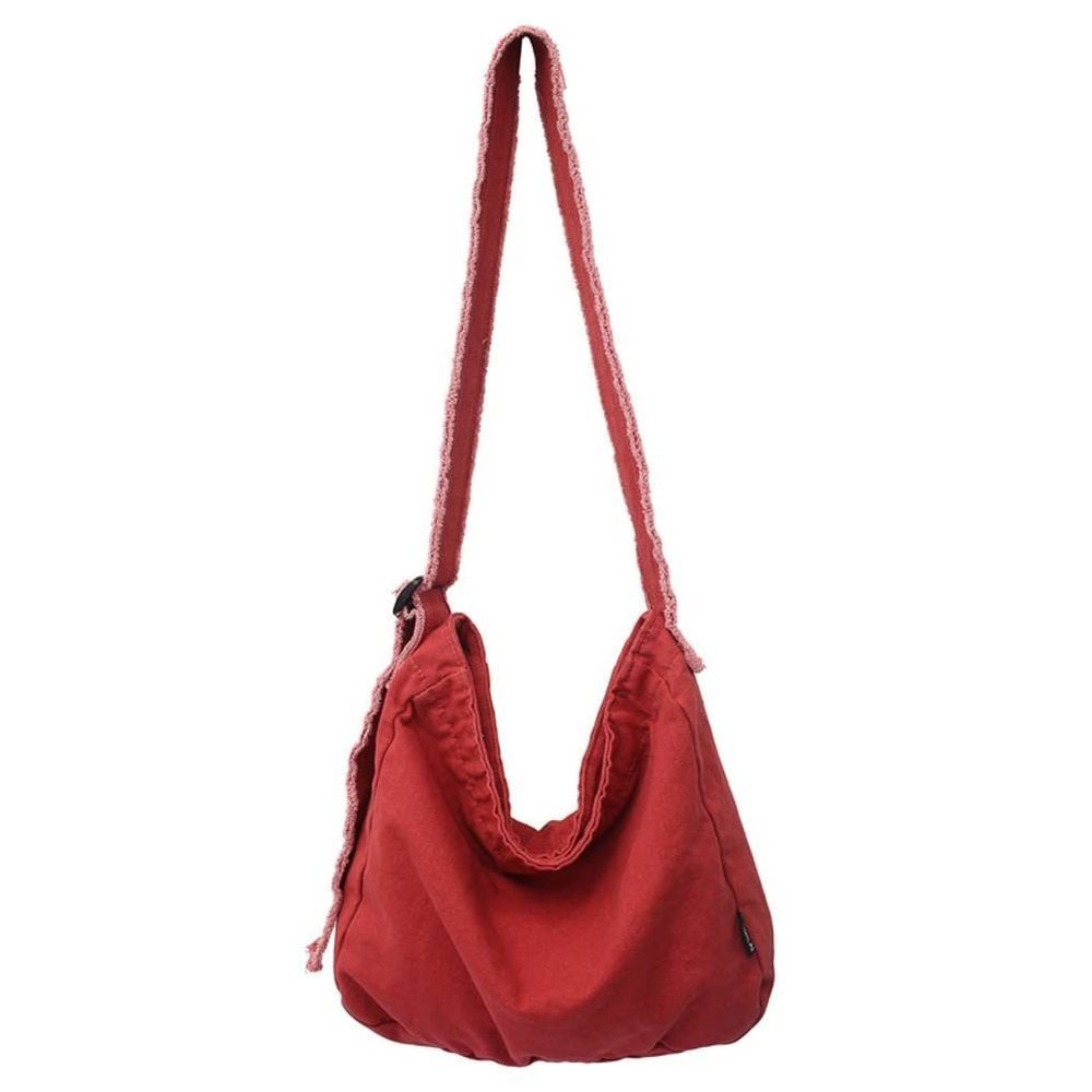 Canvas Hobo Bags Large Shoulder Bags Casual Crossbody Bags Satchel Bag B)
